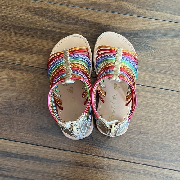 Rainbow sandals - Picture 2 of 2